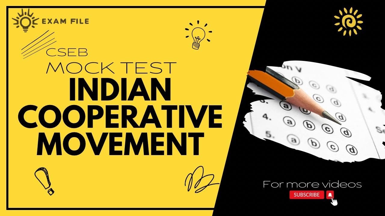 Indian Cooperative Movement Mock Test|CSEB Exam|Cooperative Bank Exam|Kerala Bank  #cseb #csebexam