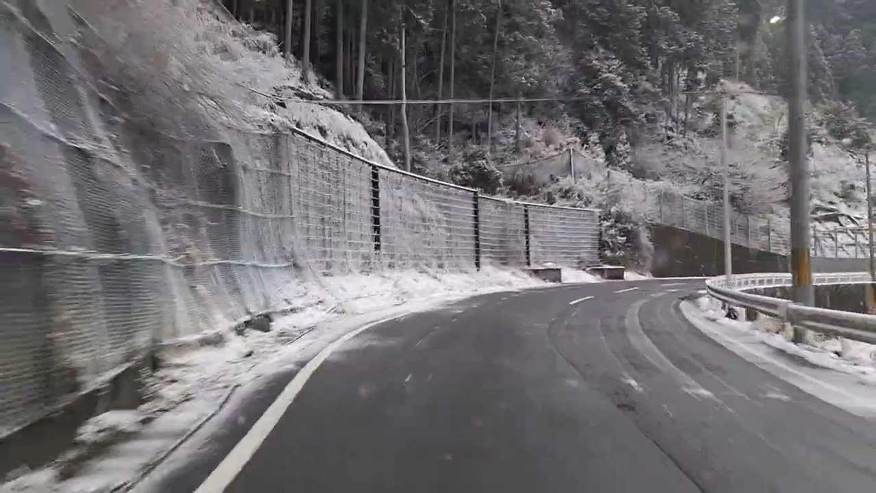 雪の東吉野村 2026/2/8 午前７時