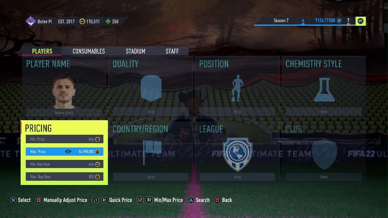 FIFA 22 Snipe Pleyer