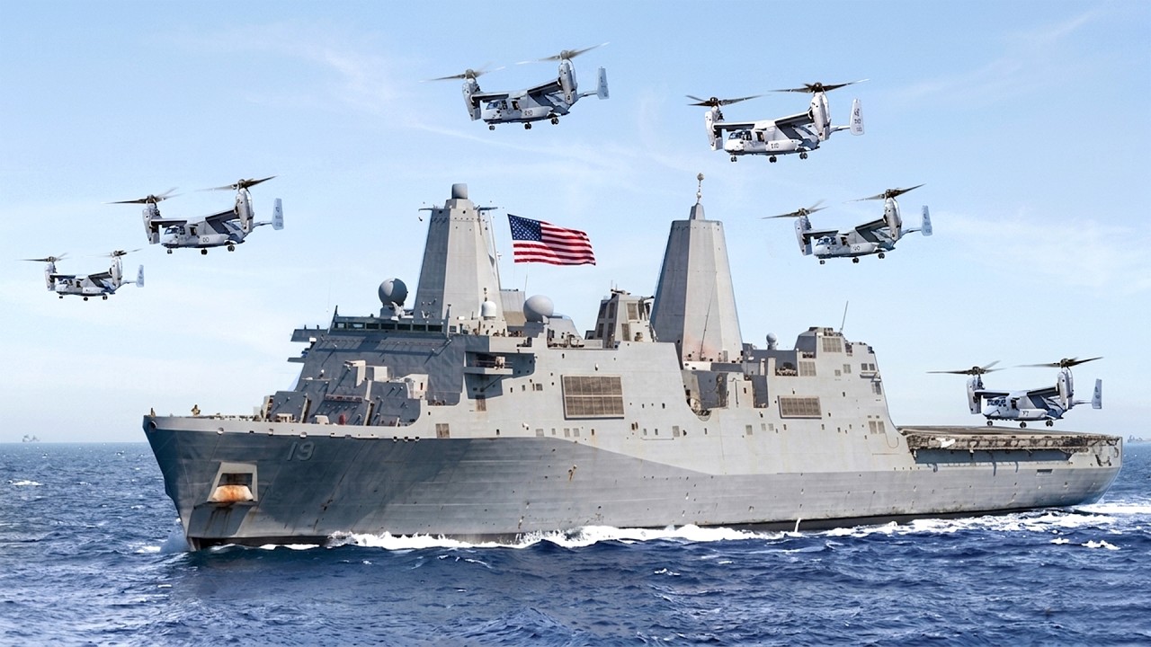 A Day in Life of US Navy&rsquo;s Gigantic $2 Billion Amphibious War Ship
