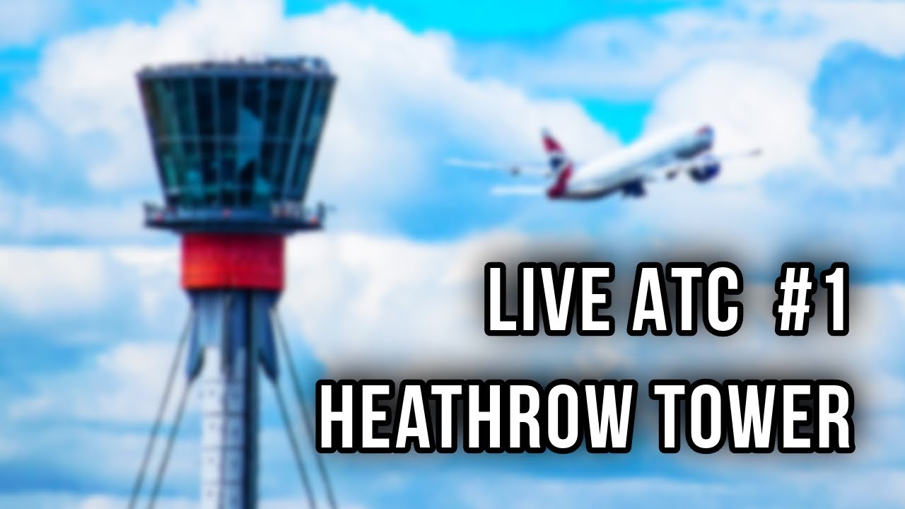 🔴 LIVE Heathrow ATC | Busy Tower Operations During Christmas Rush (Dec 2020)