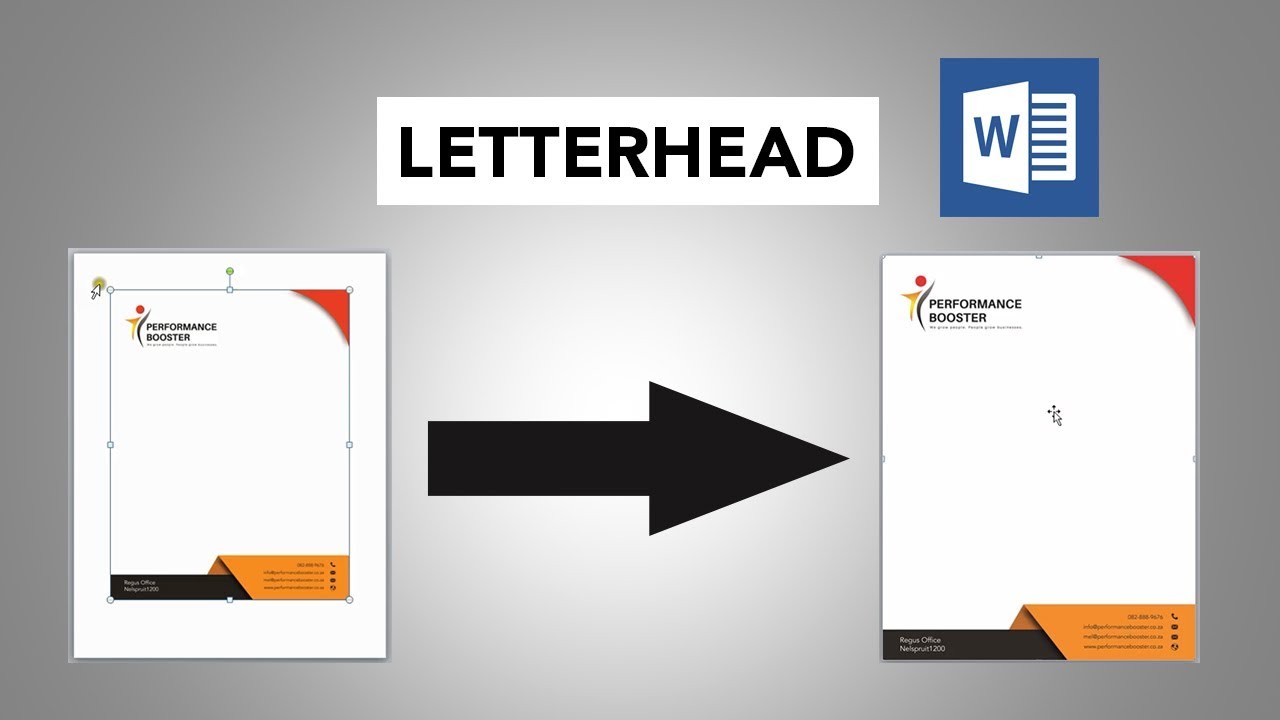 Как вставить фирменный бланк в MS Word с полной шириной и высотой