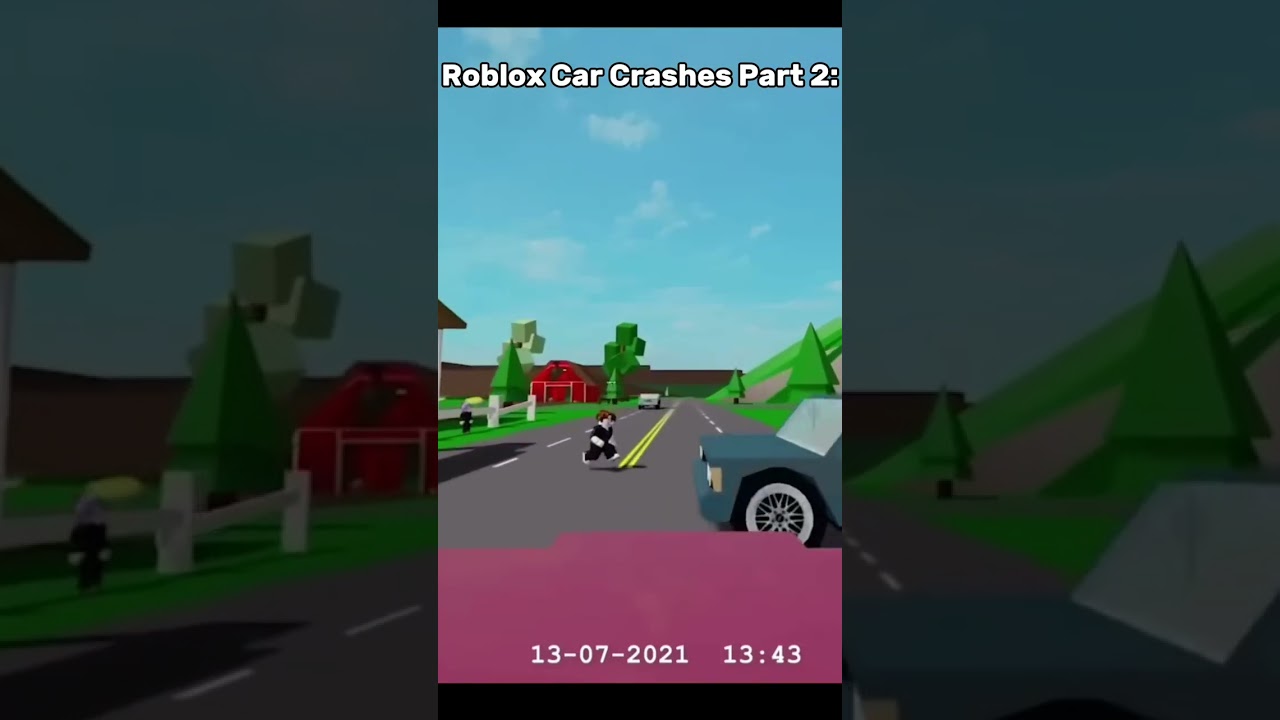 Roblox car crashes part 2 💀,  crash videos from @LegocrazeZ
