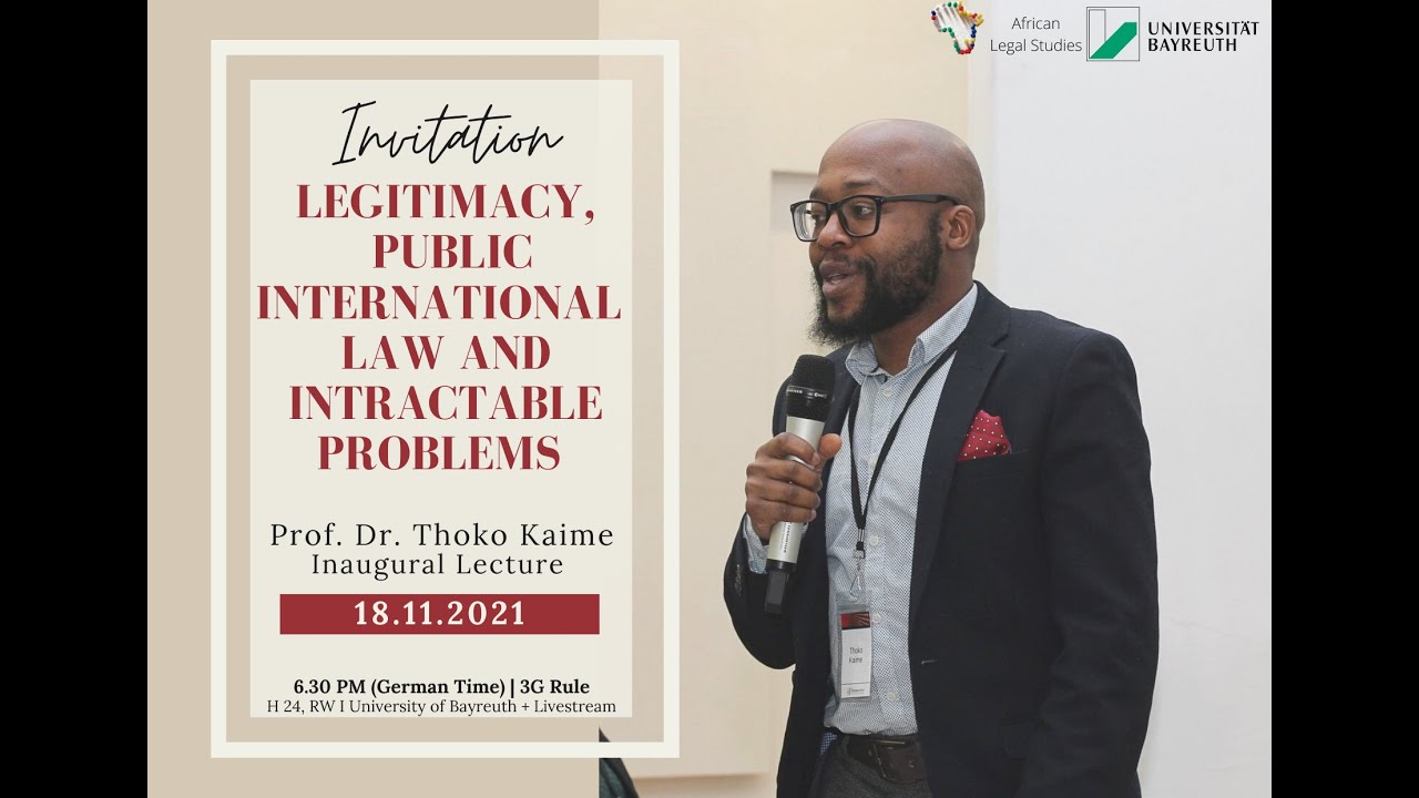 Prof. Dr. Thoko Kaime - 
