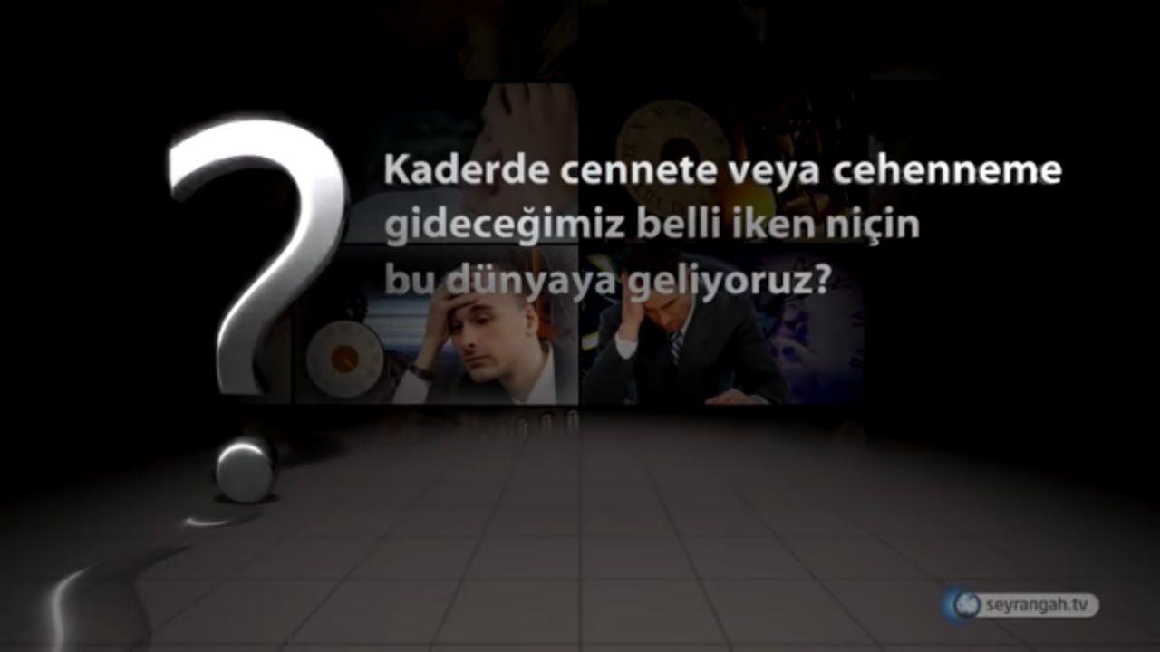 Sonumuz belliyse, neden dünyaya geliyoruz? | Kadere İman #13 ᴴᴰ