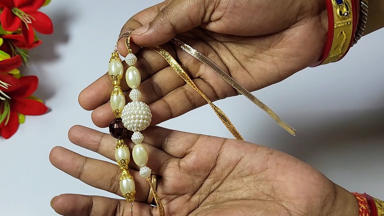 How to make Rakhi at Home | 2 Easy Rakhi Designs | Handmade Rakhi for Brother