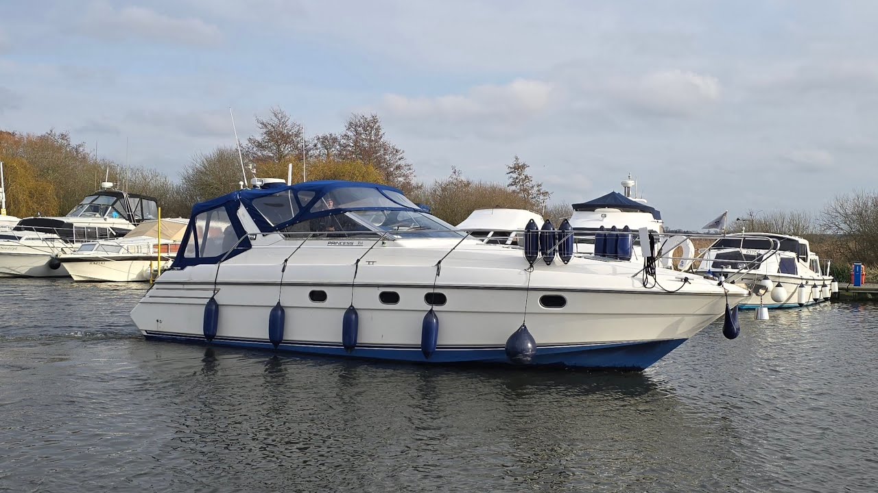 Princess 366 Riviera for sale at Norfolk Yacht Agency