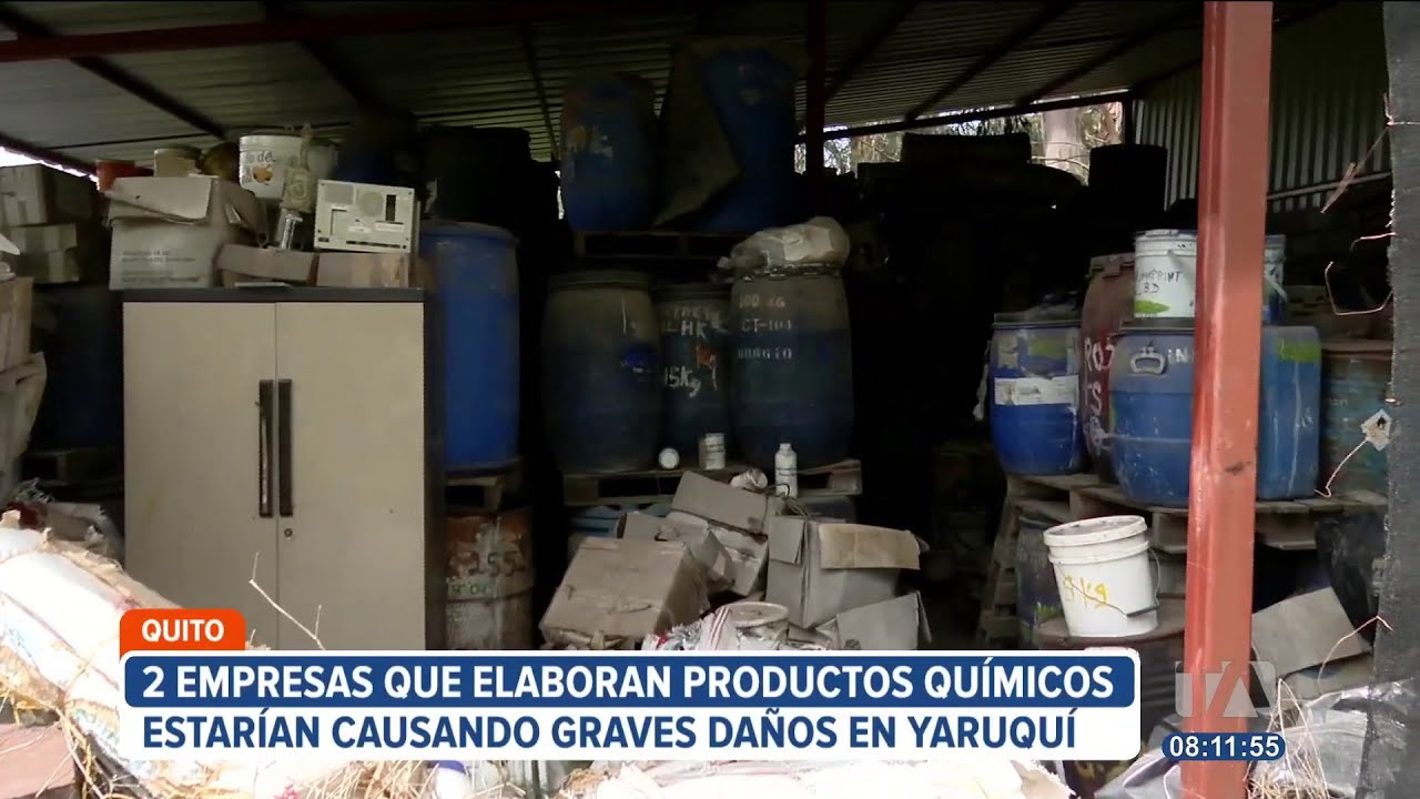 Contaminación ambiental en Yaruquí