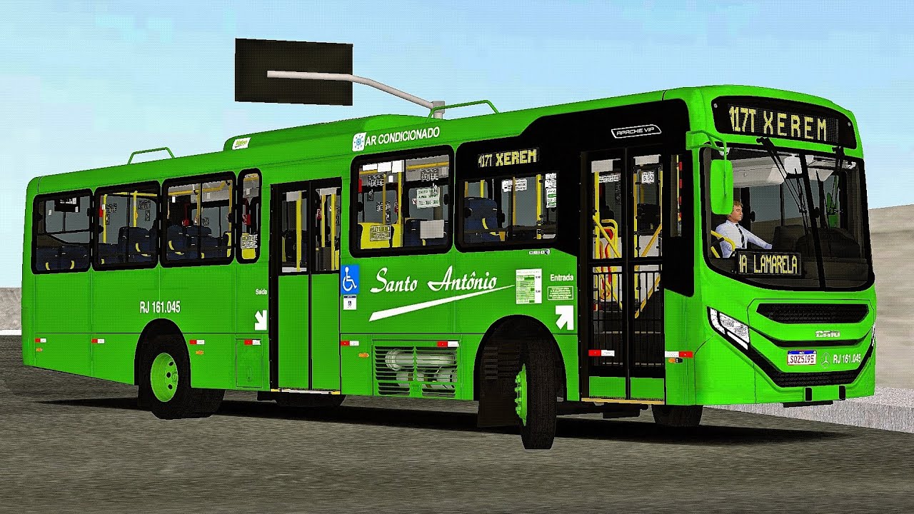 🔵 SAIU!!! LANÇAMENTO!! Caio Apache Vip5 BT6 mb of 1721 padrão santo Antônio - Proton Bus Simulador