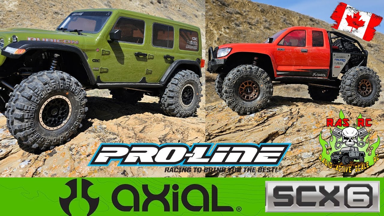 AXIAL SCX6 TRAILHONCHO & JEEP JLU WRANGLER TRAIL RUN 2024