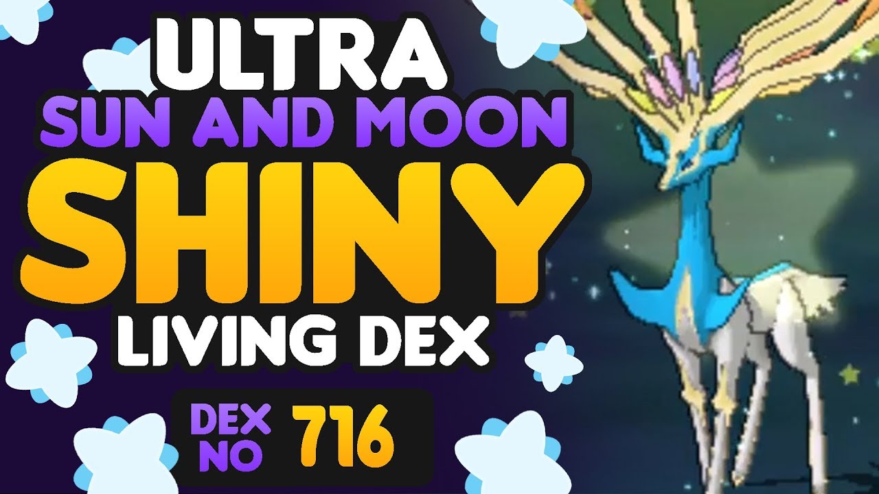 THE RAINBOW SHINY! Shiny Xerneas in Pokemon Ultra Sun! Shiny Living Dex #716