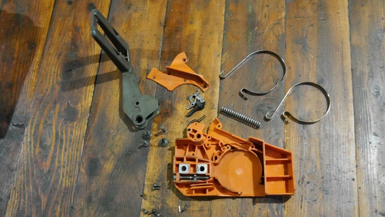 #RPGarażowo. Jak wymienić taśmę hamulca w pilarce Husqvarna 40. Montaż krok po kroku.