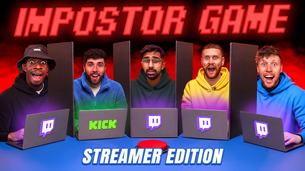 SIDEMEN REACTS BUT ONE OF US IS AN IMPOSTOR: STREAMER EDITION