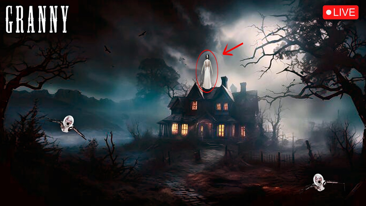GRANNY LIVE || HORROR LIVE STREAM || GRANNY LIVE GAMEPLAY VIDEO #shorts #granny #shortslive
