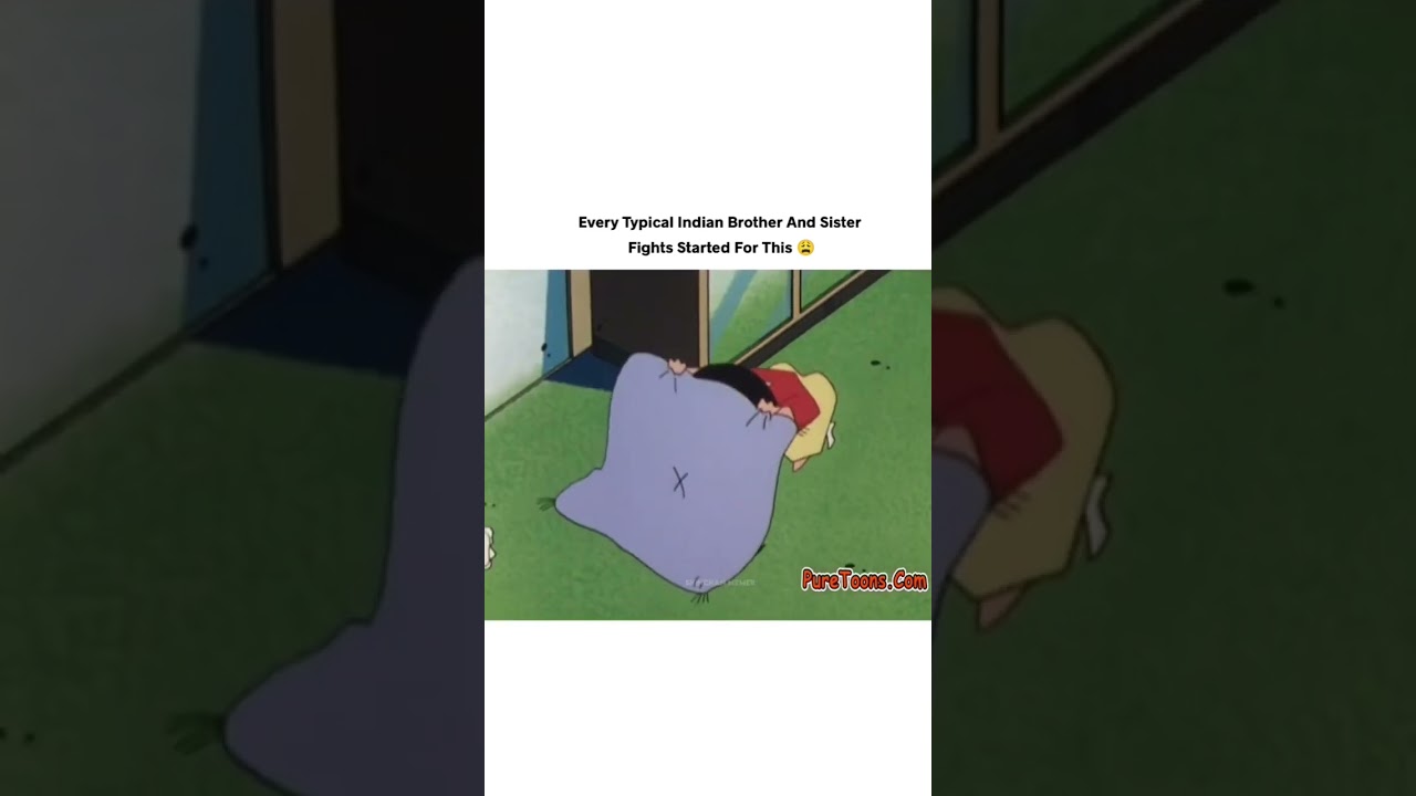 Shinchan & Himawari Fight