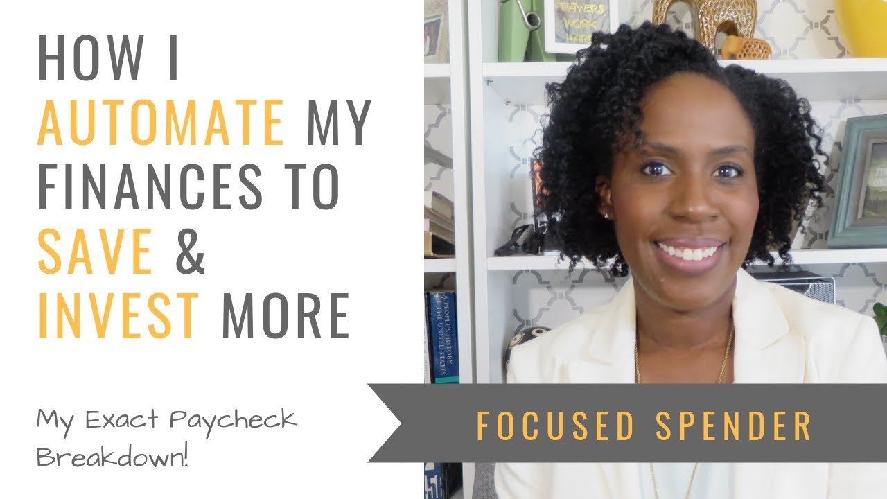 How I Automate my finances to save & invest more - MULTIPLE Bank Accounts