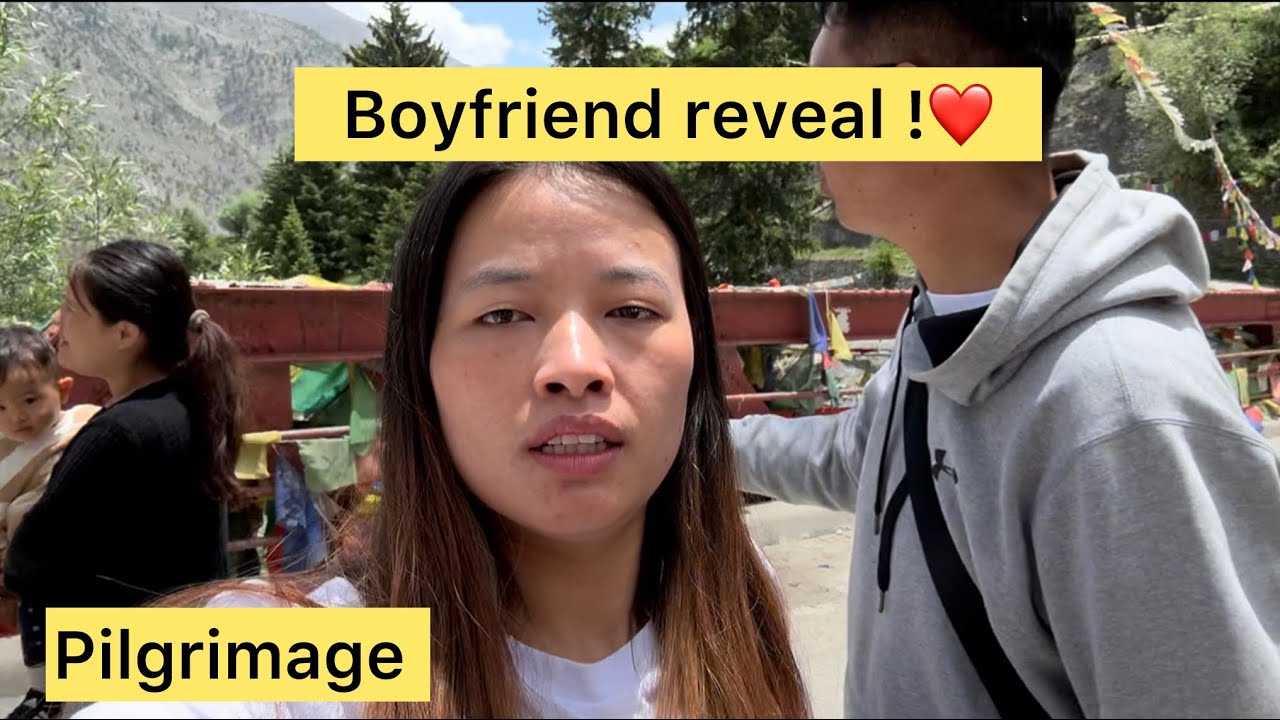 Revealing boyfriend ❤️||manali pilgrimage ||tibetan vlogger
