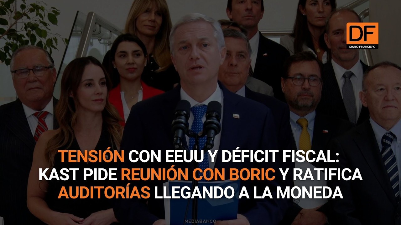 Tensión con EEUU y déficit fiscal: Kast pide reunión con Boric y ratifica auditorías