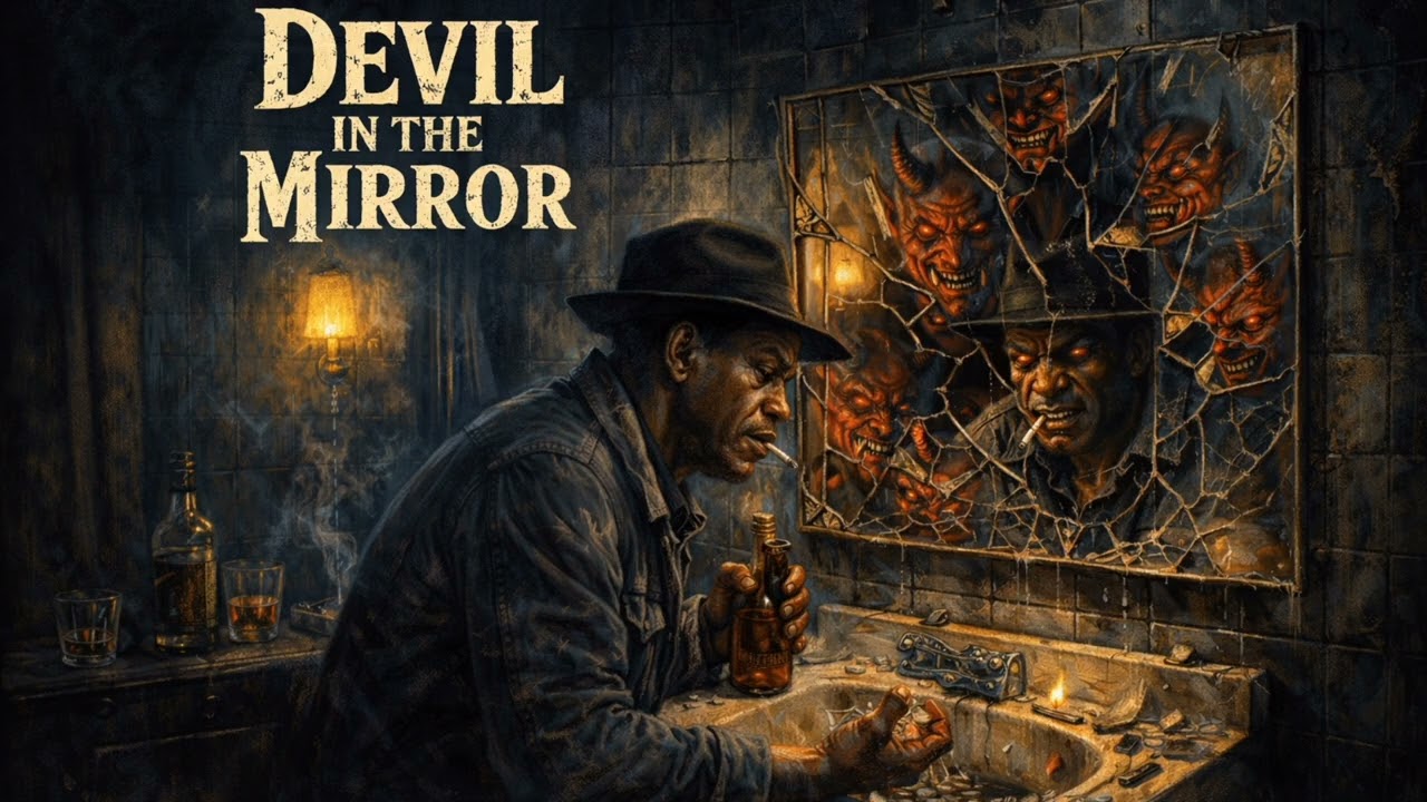 Devil in the Mirror 🎸 Dark Slow Blues Music (Original Song)