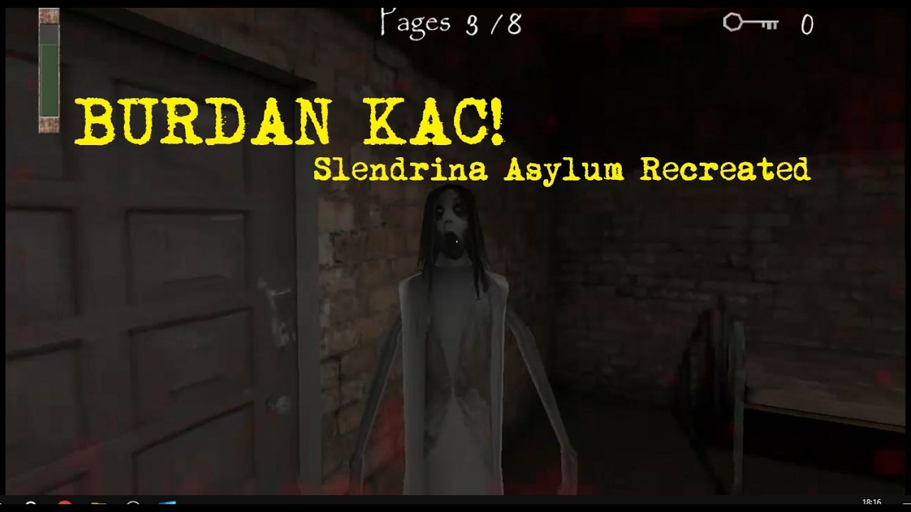 BU İLTİCADAN KAÇMALISIN!!!! Slendrina Asylum - Recreated