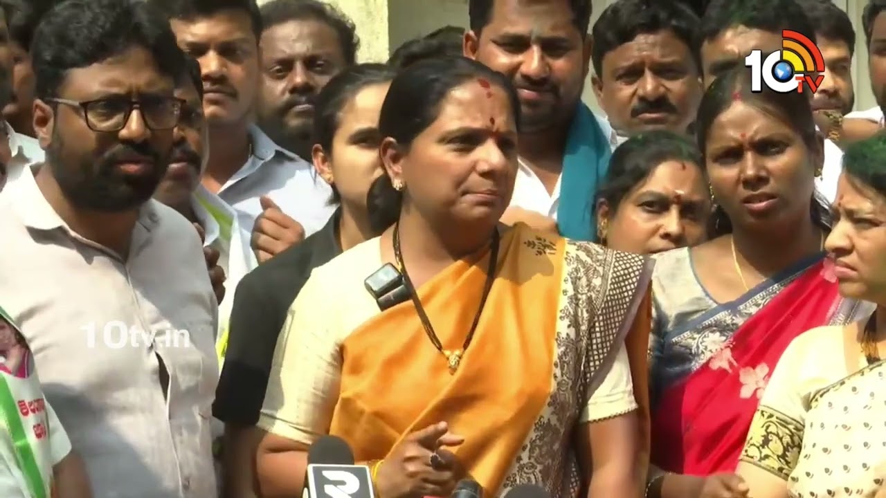 కేటీఆర్ అన్న ట్వీట్ చూశా.. | Kavitha Counter to KTR | BRS|   AAP | Delhi | Kejriwal | 10TV Politics