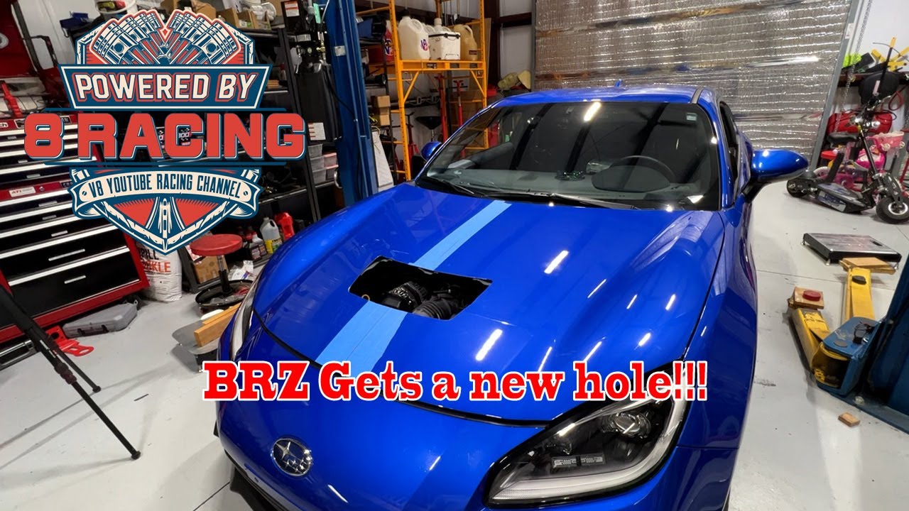 2022 Subaru BRZ Gets a Verus Engineering Hood Louver Kit