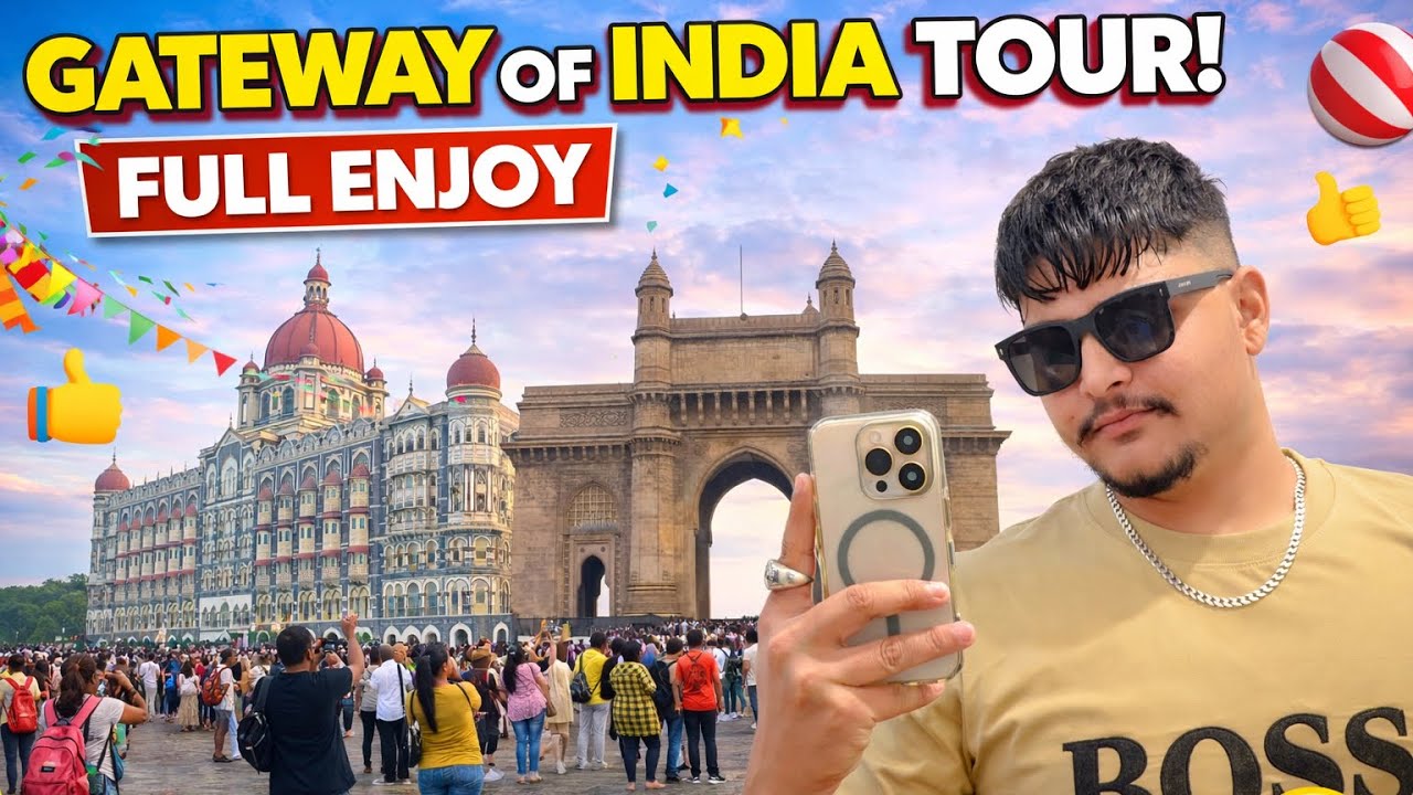 Part~2 gateway of India Mumbai (Preetsandhu001)#mumbai #vlog#viral #gateway ofindia#status #punjabi 