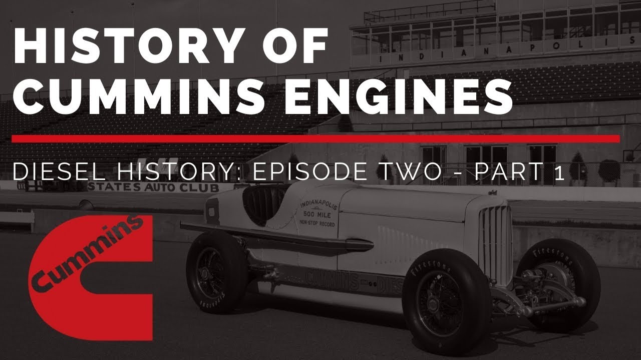 History of Cummins Engines | Diesel History Episode Two - Part 1 (Pre-WWII)