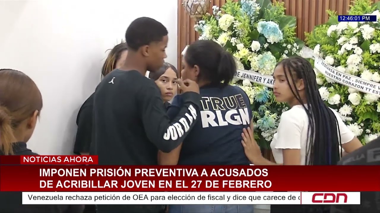 Prisi&oacute;n preventiva a tres j&oacute;venes por crimen de joven de 19 a&ntilde;os
