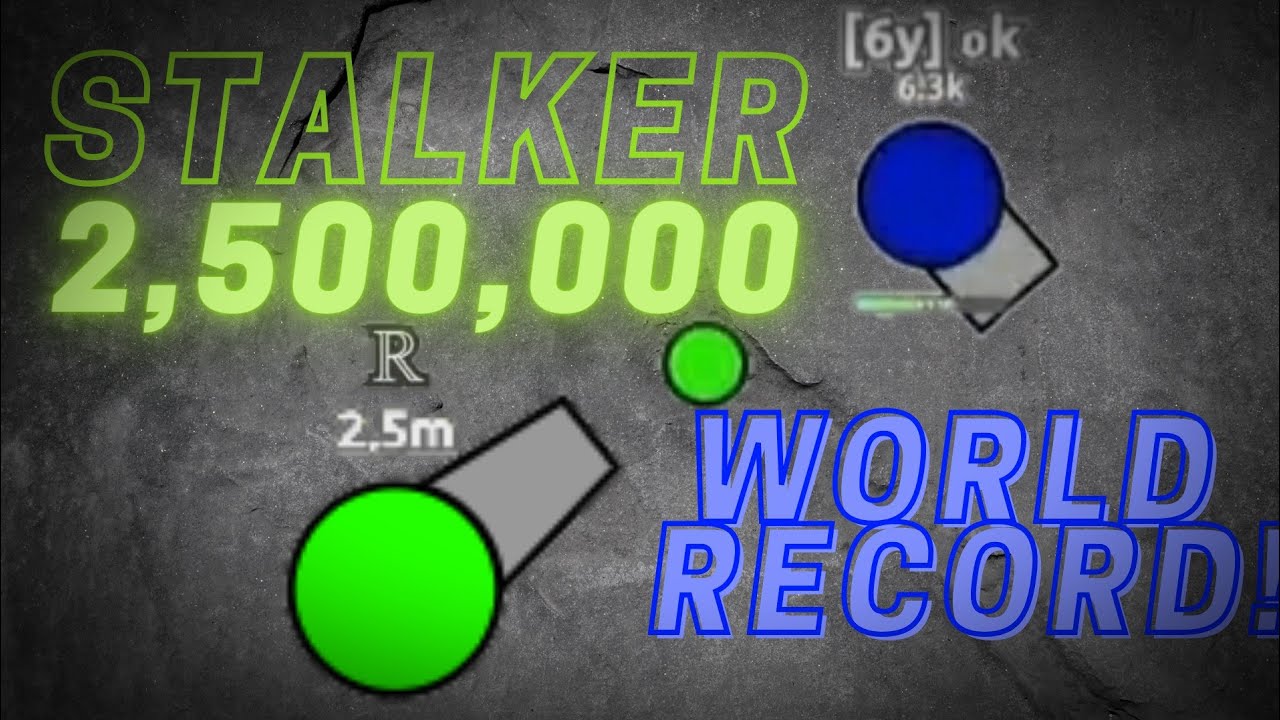 Diep.io | 2,5 миллиона Stalker 2tdm, мировой рекорд