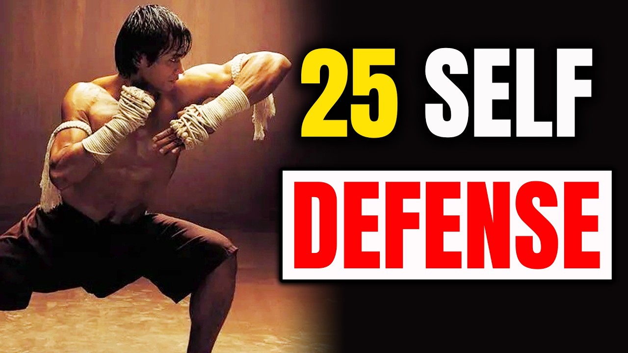 25 Amazing Self Defense Techniques👊| How To Protect Yourself?!