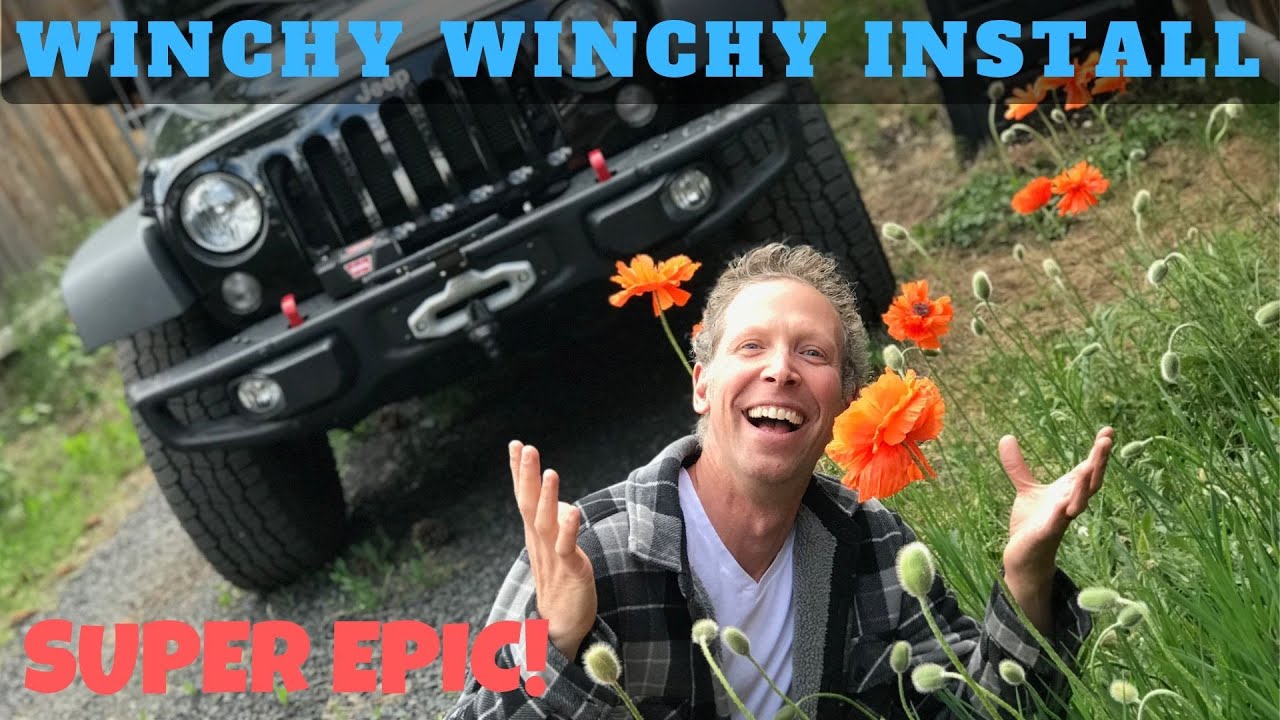 Winch Install!!! Warn VR8000-S with a Maximus-3 mounting plate and a Cascadia 4x4 Flipster v2
