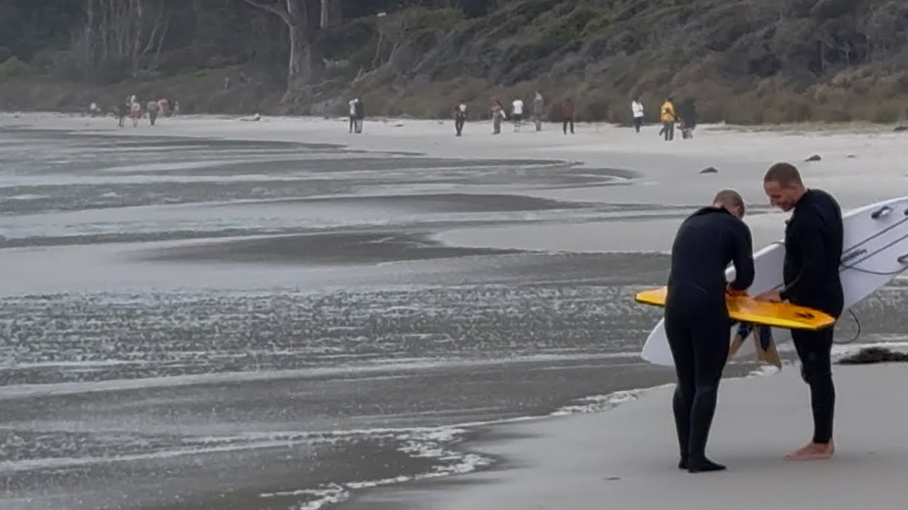 Early Morning Surf Checks Tasmania @FORTESCUE BAY