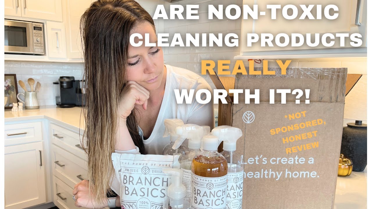 CLEAN WITH ME USING NON TOXIC PRODUCTS | Cleaning motivation