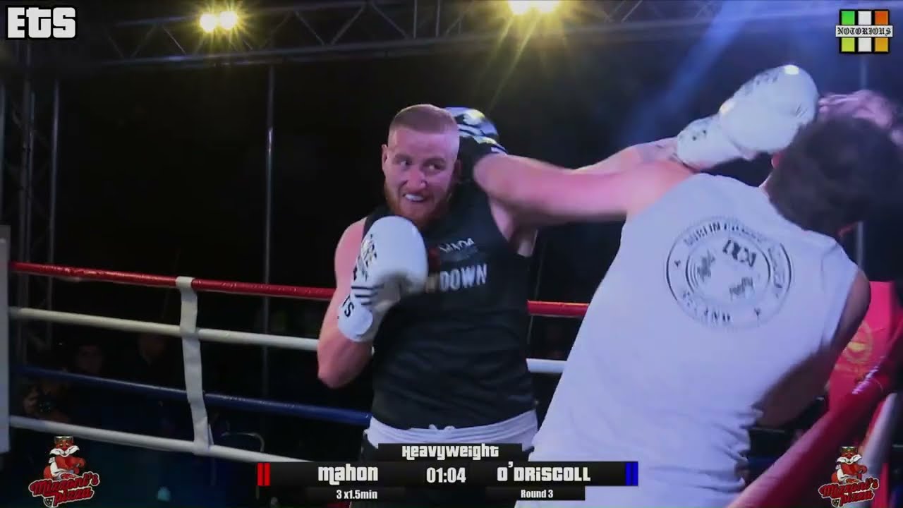 Evan Mahon vs  Zain O'driscoll