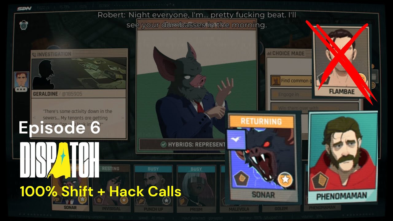 100% No Flambae + Sonar + Phenomaman + Hack Calls | Episode 6 - Dispatch