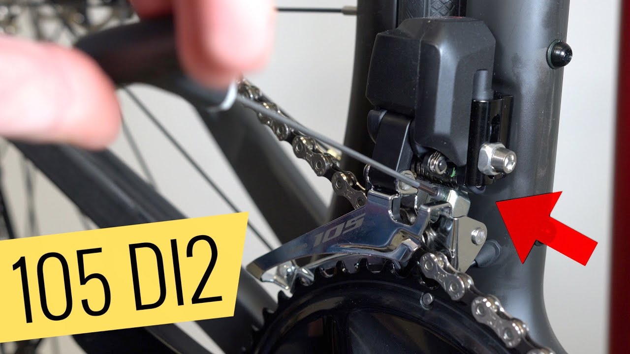 SHIMANO 105 DI2 UMWERFER EINSTELLEN - Fahrrad.org