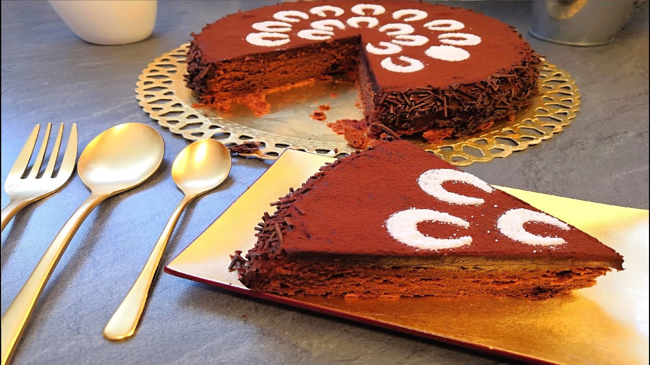 😍Gâteau chocolat moelleux rapide et facile 🍫 Easy chocolate cake recipe 🙌كيكة الشكولة بنة لاتقاوم ✨