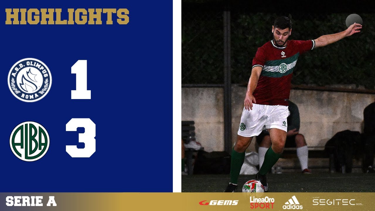 🎥 Olimpus Roma vs Alba Roma | 2a giornata Highlights Lega Calcio a 8