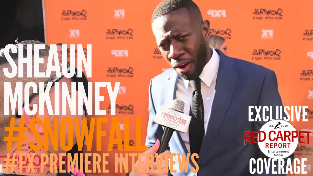 Sheaun McKinney interviewed at FX Network's 