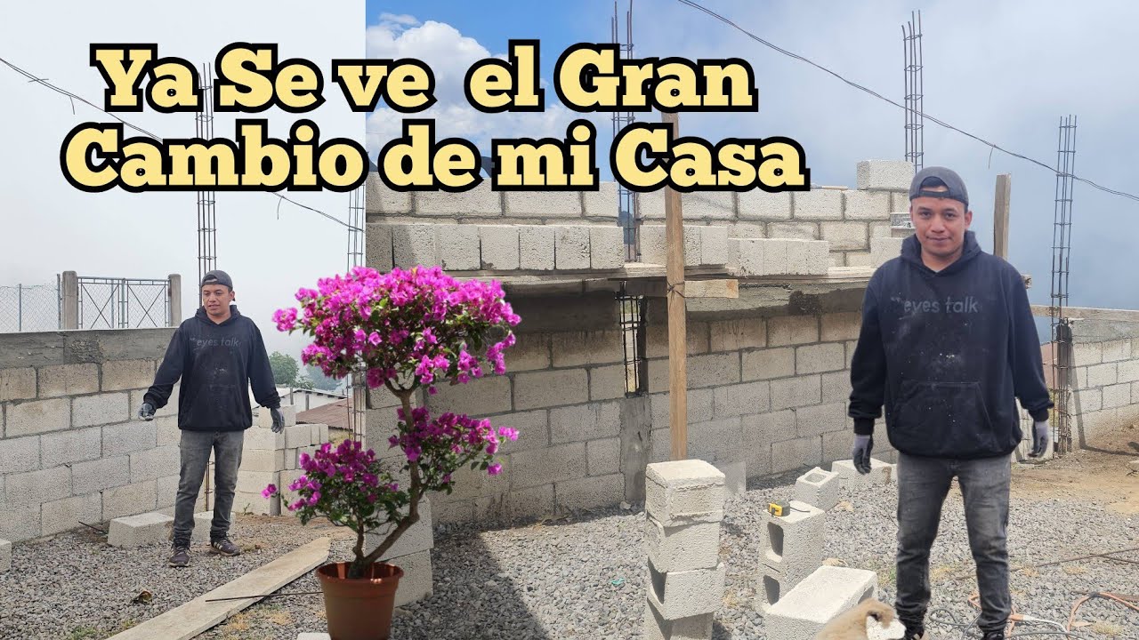 Grandes Cambios Ami Casa😱Ya Levantamos El Muro Así Luce Ahora Ya Todo Circulado😱❤️
