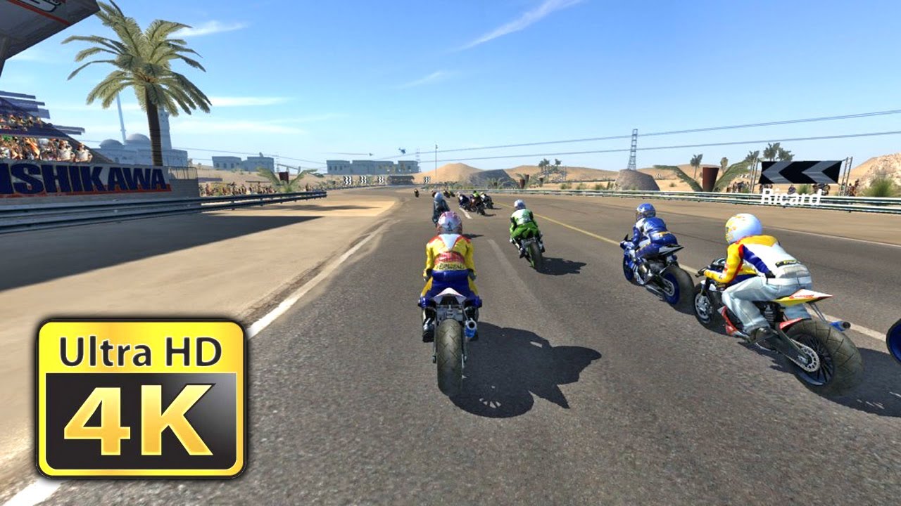 MotoGP '07 : Old Games in 4K Gameplay