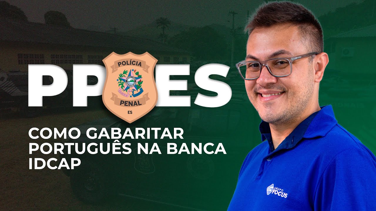 PP ES - Como Gabaritar Português na banca IDCAP