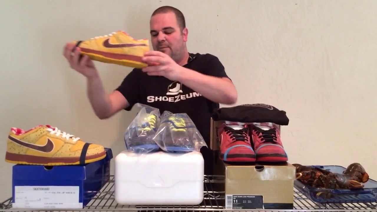 ShoeZeum Concepts Nike SB Lobster Dunks