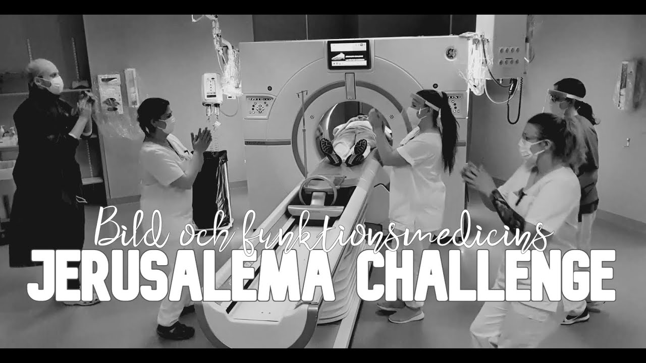 Röntgen Sunderby Sjukhus Jerusalema challenge