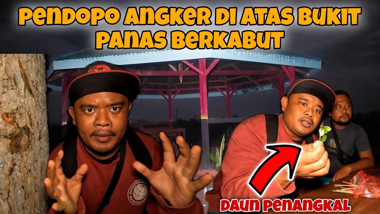 UJI NYALI MAKAN HORROR DI PENDOPO ANGKER ATAS BUKIT LEPAS DI TENGAH PERKEBUNAN