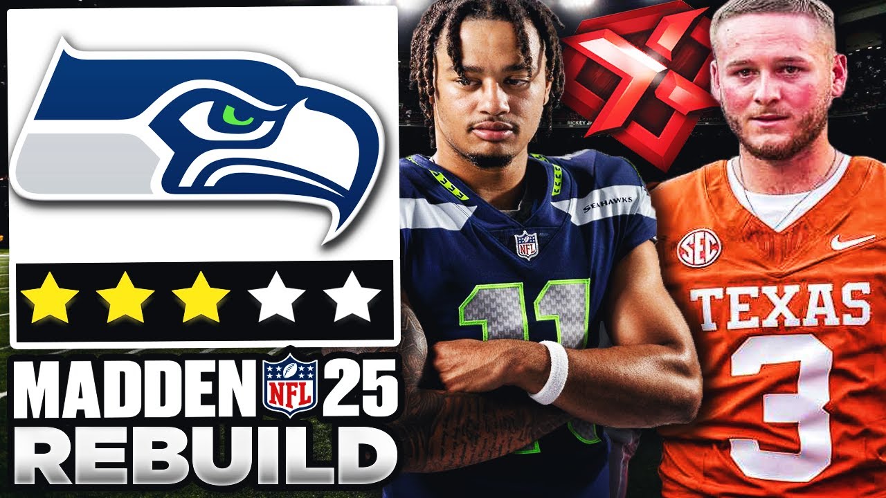 Quinn Ewers Is Good?! | Realistic Rebuild of the Seahawks | Madden 25
