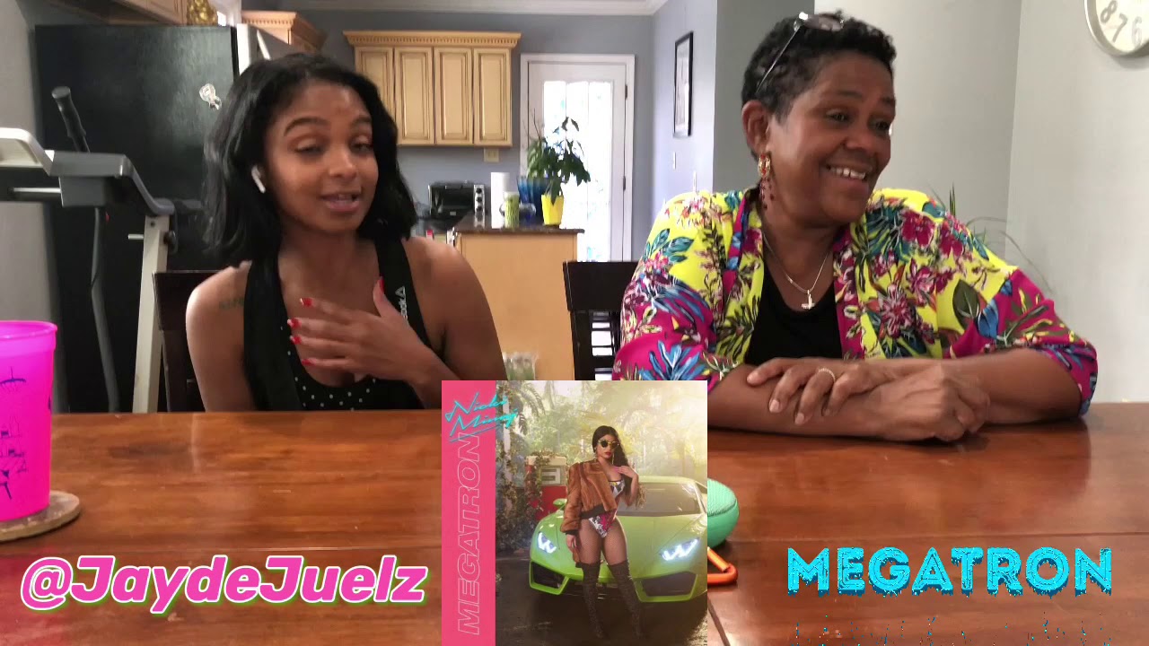 Nicki Minaj Megatron Reaction w Moms
