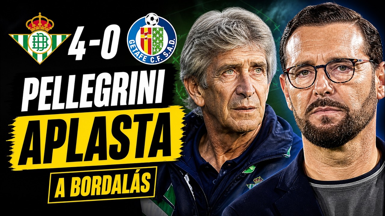 Así Destrozó Manuel Pellegrini a José Bordalás