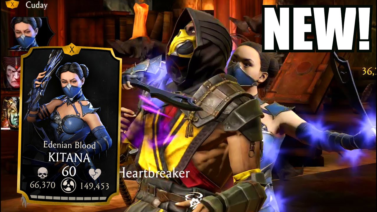NEW EDENIAN BLOOD Kitana Update 4.2 Gameplay! An Absolute SAVAGE!